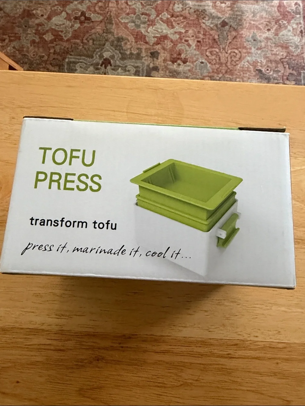 Tofu Press - Green Tofu Press for Home Kitchen